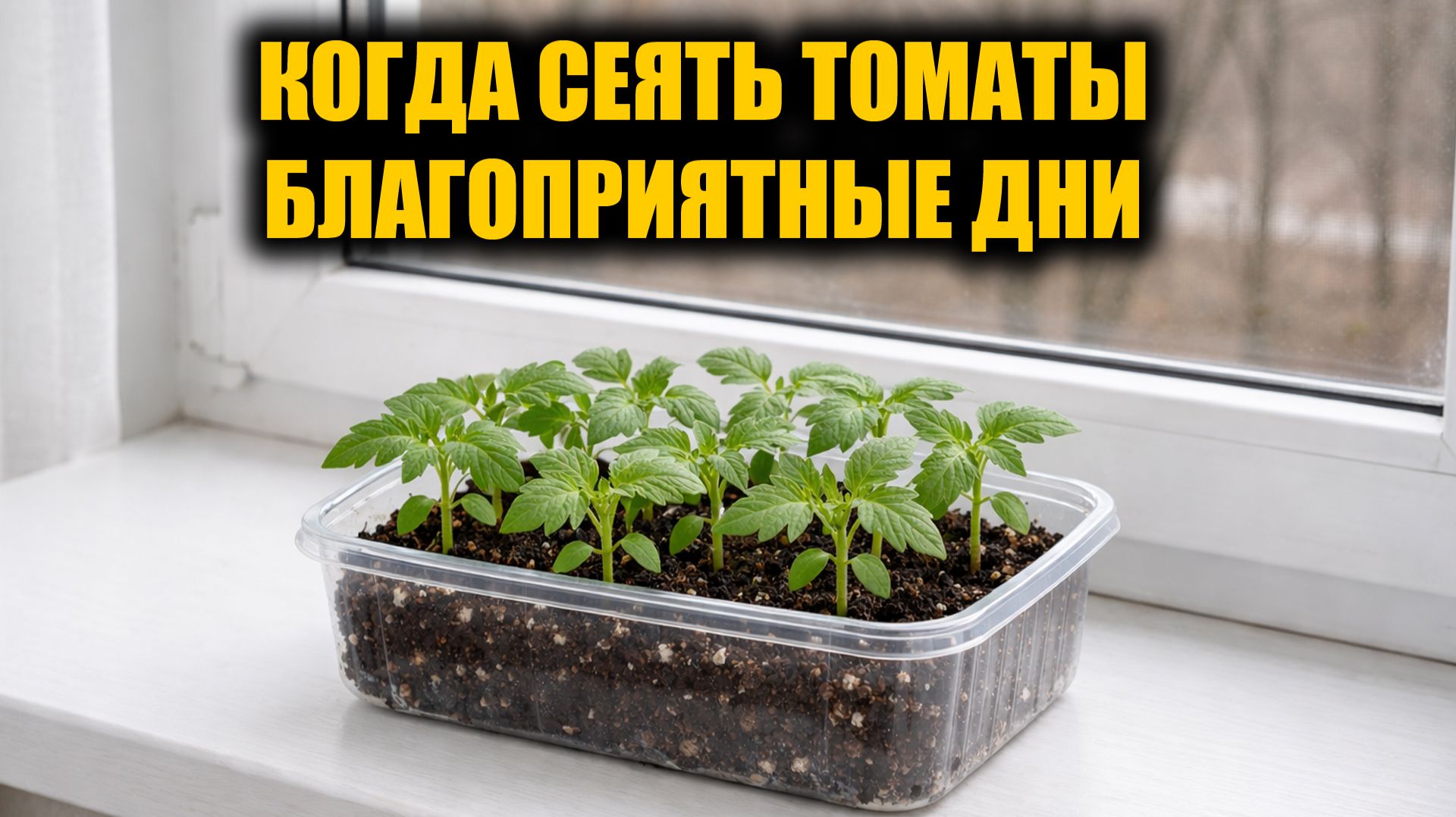 Когда сеять ТОМАТЫ на рассаду в 2026 году. Благоприятные дни в 2025 году для посева томатов смотреть онлайн