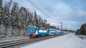 Поезд "Аврора 2.0". #Железнодорожное - 86 серия.