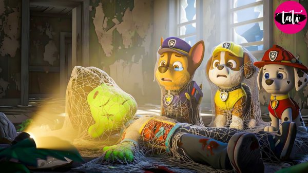 lЩенячий патруль и Маршалл. Залипательное видео. Мультфильм для детей и малышей. Анимация 204