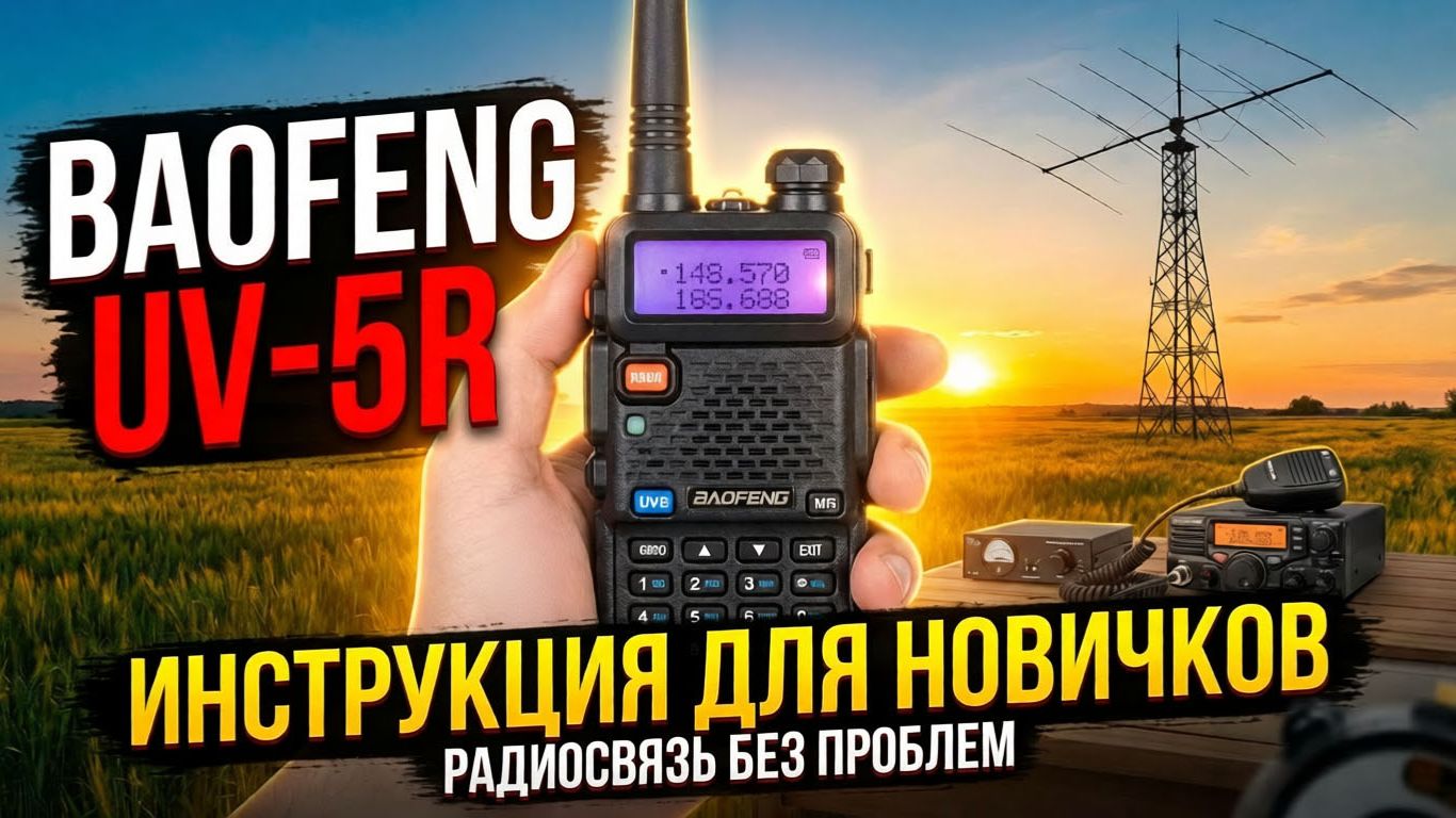 Baofeng UV-5R инструкция