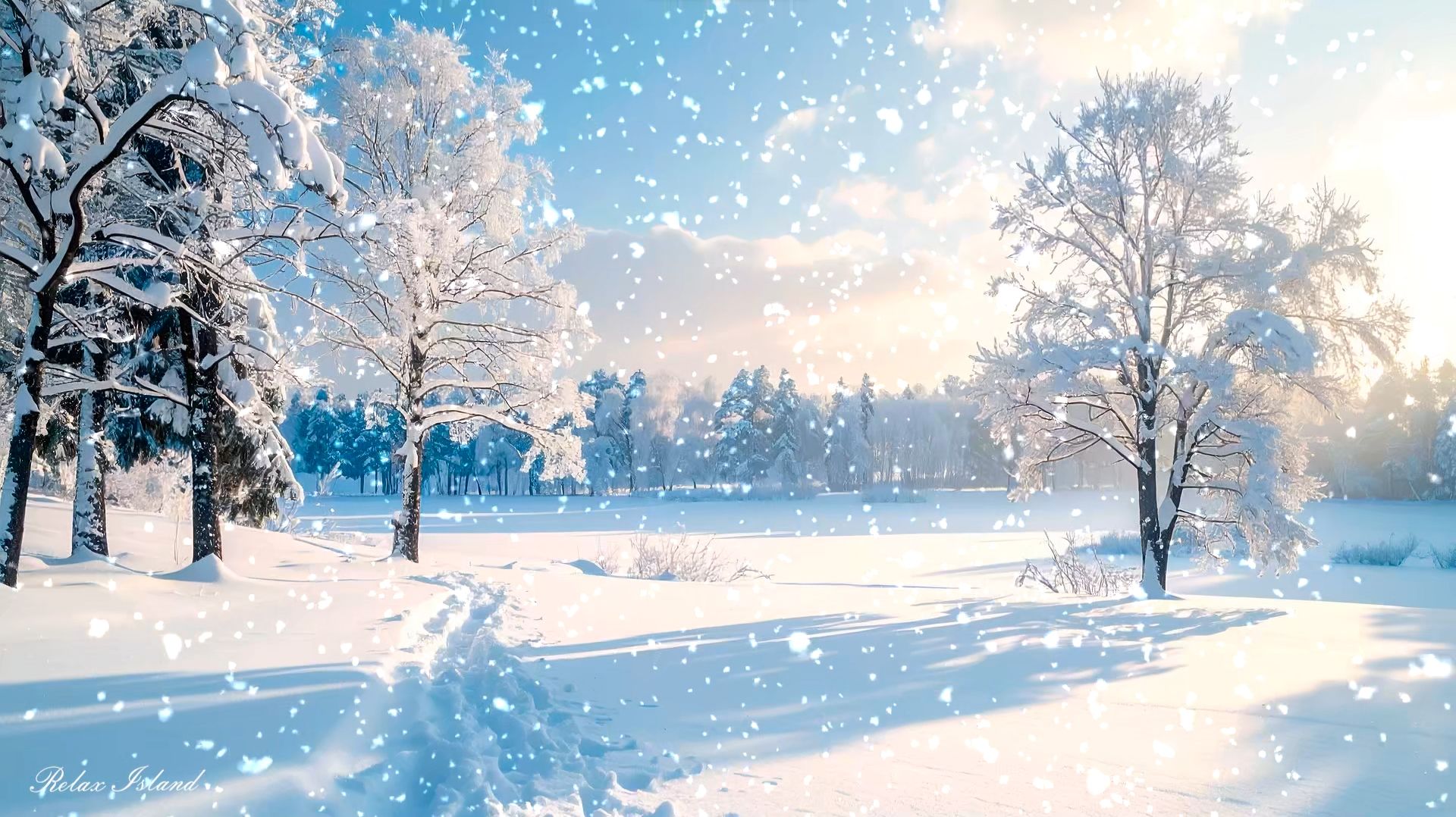 ❄️ НЕВЕРОЯТНО КРАСИВАЯ УСПОКАИВАЮЩАЯ МУЗЫКА ДЛЯ СНА 🎵 РАССЛАБЛЯЮЩАЯ МУЗЫКА ДЛЯ ДУШИ В ЗИМНЕМ ЛЕСУ смотреть онлайн