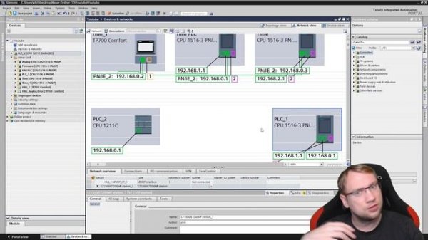 Hegamurl - TIA Portal - Device vs Network vs Topology View