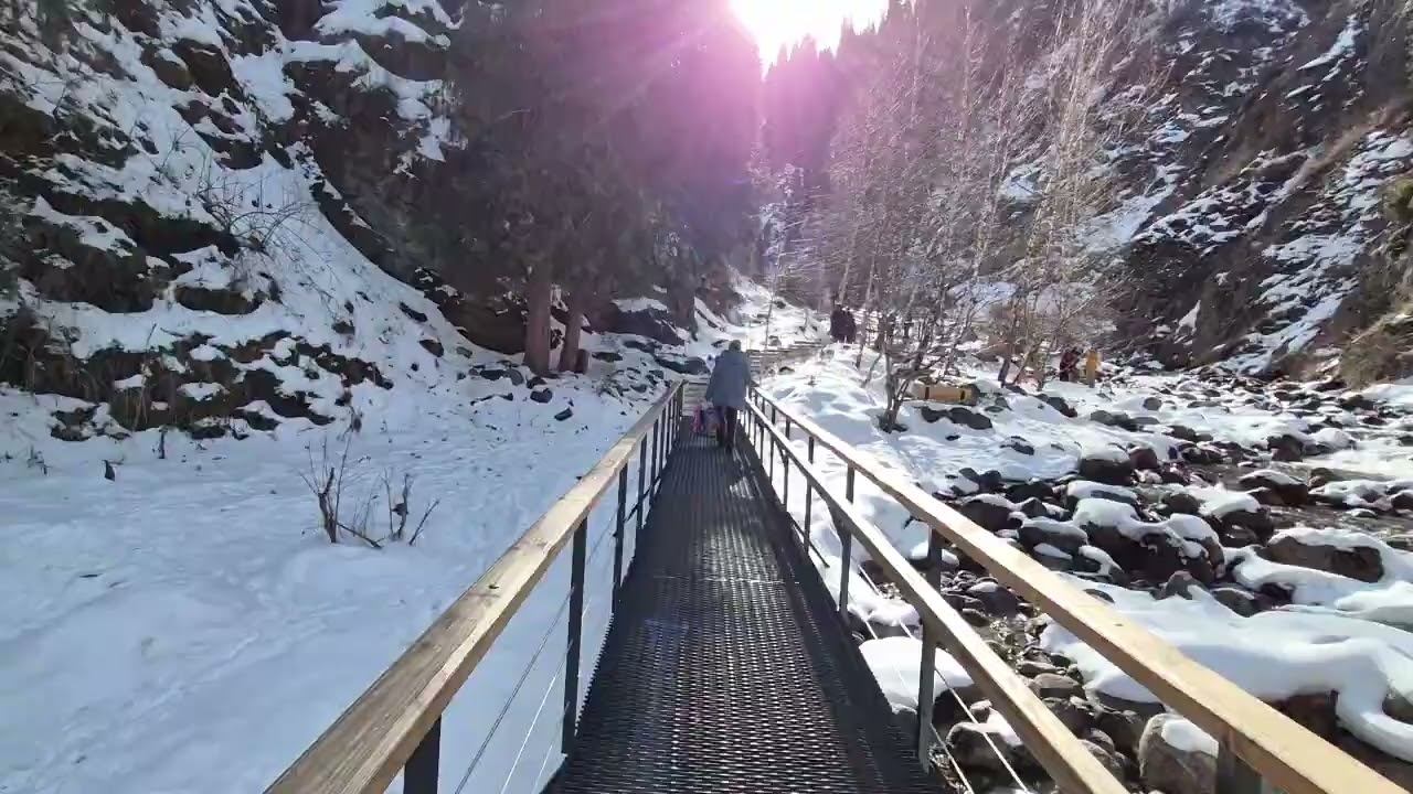 В горы к источнику Алма-Арасан. Алматы, Казахстан, 9.02. Мир Универсологии смотреть онлайн