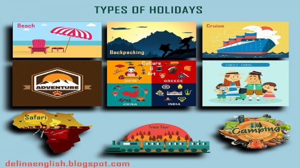 LESSON TYPES OF HOLIDAYS