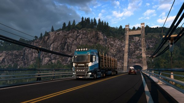 ETS 2 1.58 Beta ( Первое ДТП )
