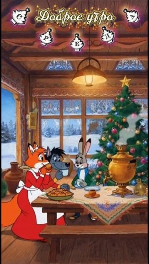 Открытка с добрым утром позитивная