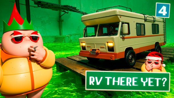 ☠️ МЫ НАШЛИ ТОКСИЧНЫЙ РЕАКТОР?! (ПРОХОЖДЕНИЕ RV THERE YET #4)