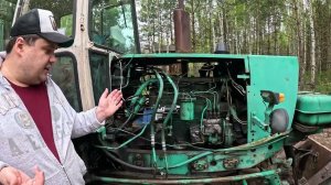 Органы управления трактора ЮМЗ 6АЛ 1989г. Часть 2.