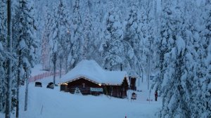 Финляндия. Горнолыжный курорт Леви.