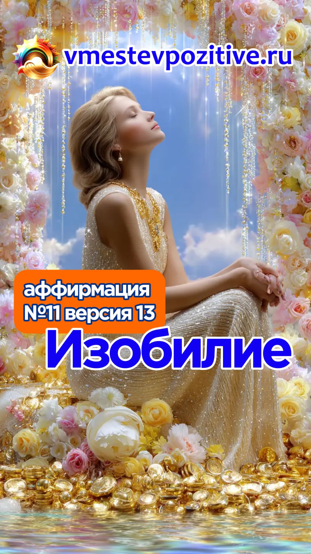 Affirmation. Female. №11. Изобилие (v13)