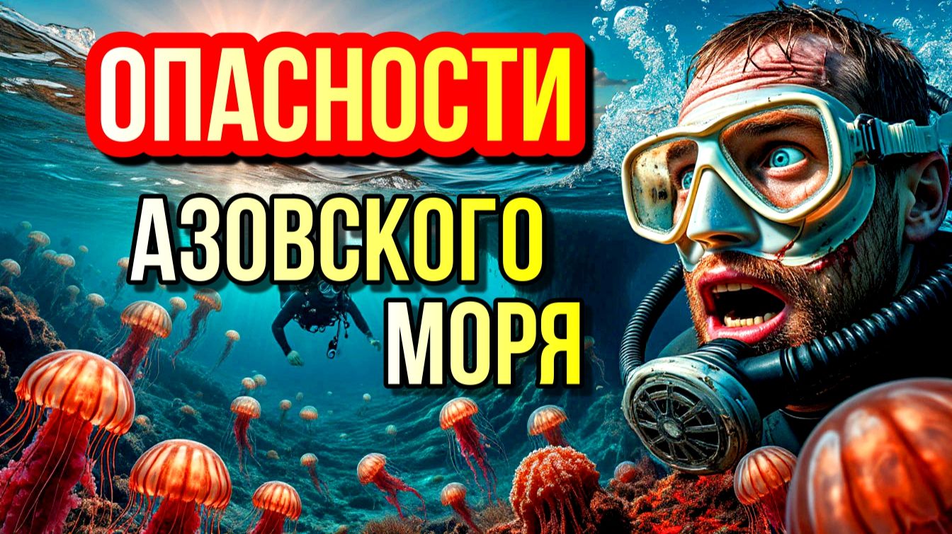 АЗОВСКОЕ МОРЕ -Самое Опасное и Мелкое Море в Мире! смотреть онлайн