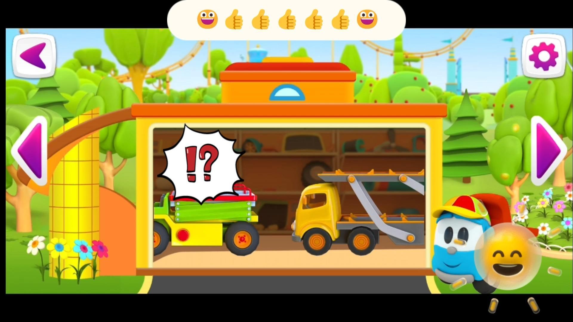 сборник №2😀 | грузовичок Лева собирает машинки😉#игры #малыш #Лева #грузовичок