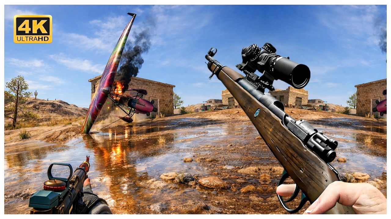 PUBG PC : Miramar High Kill Solo Squads WIN Gameplay (No Commentary) смотреть онлайн