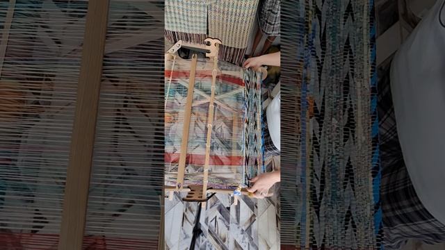 Как ткать половик