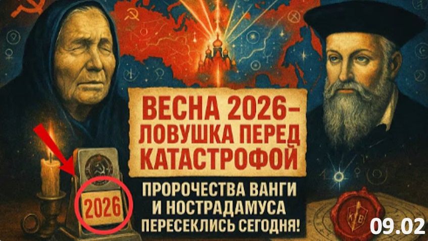 ЭТО СБУДЕТСЯ В 2026-м? | Ванга пророчила: “После трёх зим будет короткая весна” смотреть онлайн