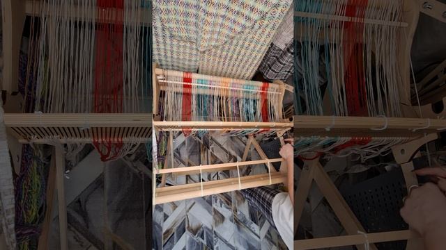 Видео 2 Как привязать основу к планке. Ткачество. Пошагово