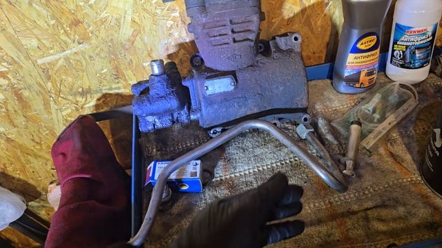 Замерз воздух на MAN TGA, TGS ,TGX,41.430 ,26.460 , 18.360  , прихватило льдом МВО (сушило)