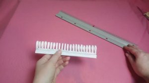 Удобная мелочь - Оттяжная петленаборная гребенка для вязальной машины своими руками