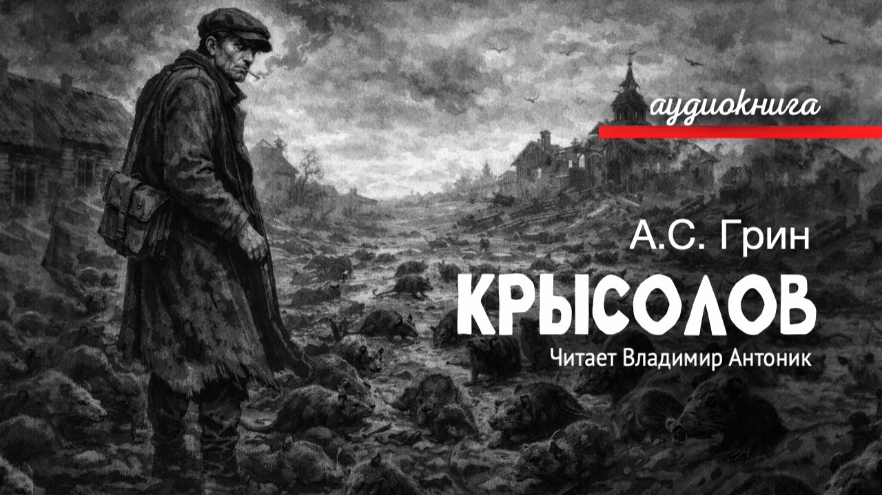 «Крысолов». Александр Грин. Читает Владимир Антоник. Аудиокнига смотреть онлайн
