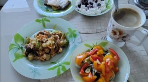 Мой завтрак диабетика. 09.02.