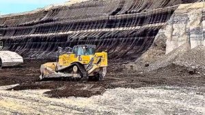 This CAT D8T Works Under a MONSTER Mining Machine… One Wrong Move Ends It