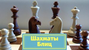 ШАХМАТЫ БЛИЦ. Быстрый ловкий белый конь решил партию!