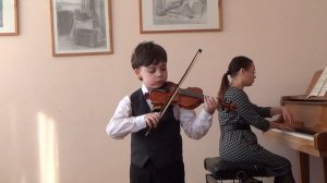 Гета Тигран (скрипка)_А.Гречанинов Весельчак