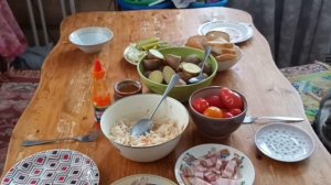 Деревенские забавы/ Деревенский обед,как у нас ы детстве/ Поездка  в Асбест по делам.