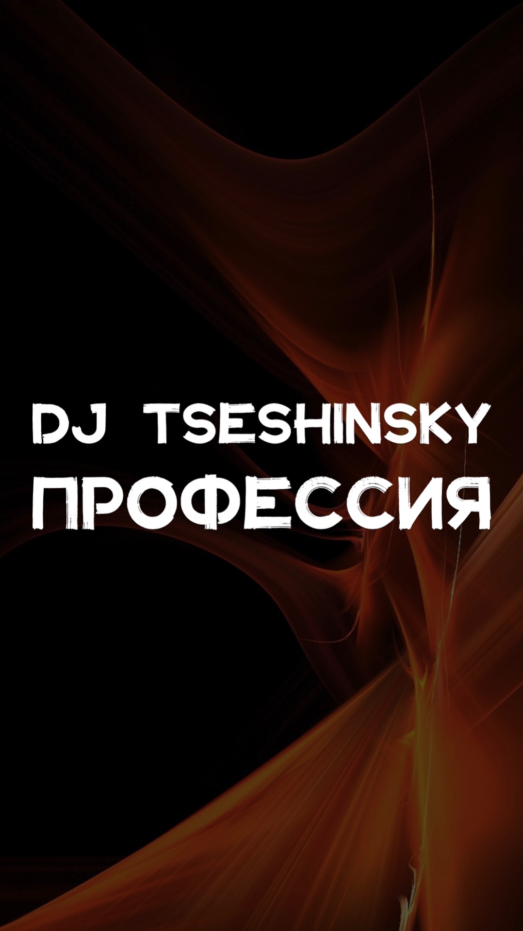 DJ TSESHINSKY ПРОФЕССИЯ
