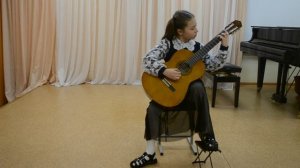 Тройнова Валерия. Ф. Карулли. Вальс