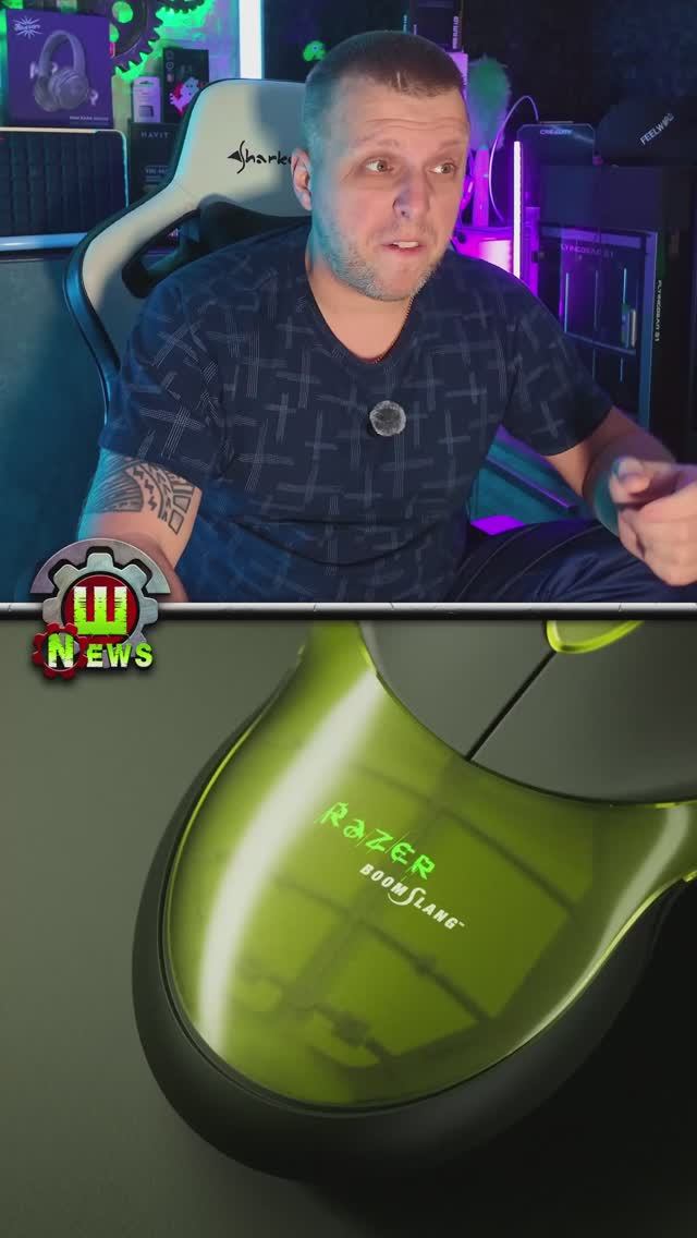 Razer Boomslang 20th Anniversary: мышь за $1337, которую ждут 27 лет! смотреть онлайн