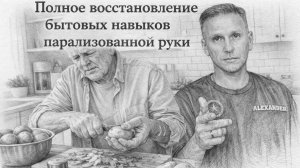 Правильная интеграция парализованной руки в бытовую нагрузку.