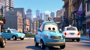 Машинки в городе мультик