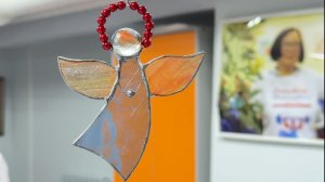 Изготовление витражей в клубе «Активное долголетие»