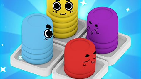 ОБЗОР ИГРЫ НА АНДРОИД STACK COLORS!