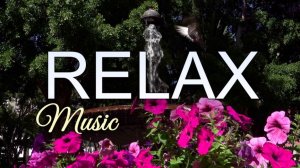 RELAX | Пение птиц и фонтан в парке — нежная музыка для релакса, йоги и спокойного сна