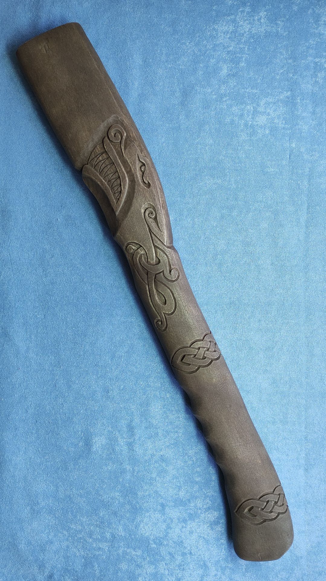 Топорище «Оскал» Carved Ax Handle «Beast» &9 #shorts