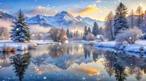 ❄️ ОЧЕНЬ КРАСИВАЯ УСПОКАИВАЮЩАЯ МУЗЫКА ДЛЯ СНА 🎵 ЗИМНЯЯ РАССЛАБЛЯЮЩАЯ МУЗЫКА ДЛЯ ДУШИ НА ОЗЕРЕ