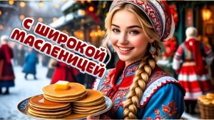 С НАСТУПАЮЩЕЙ МАСЛЕНИЦЕЙ 🥞