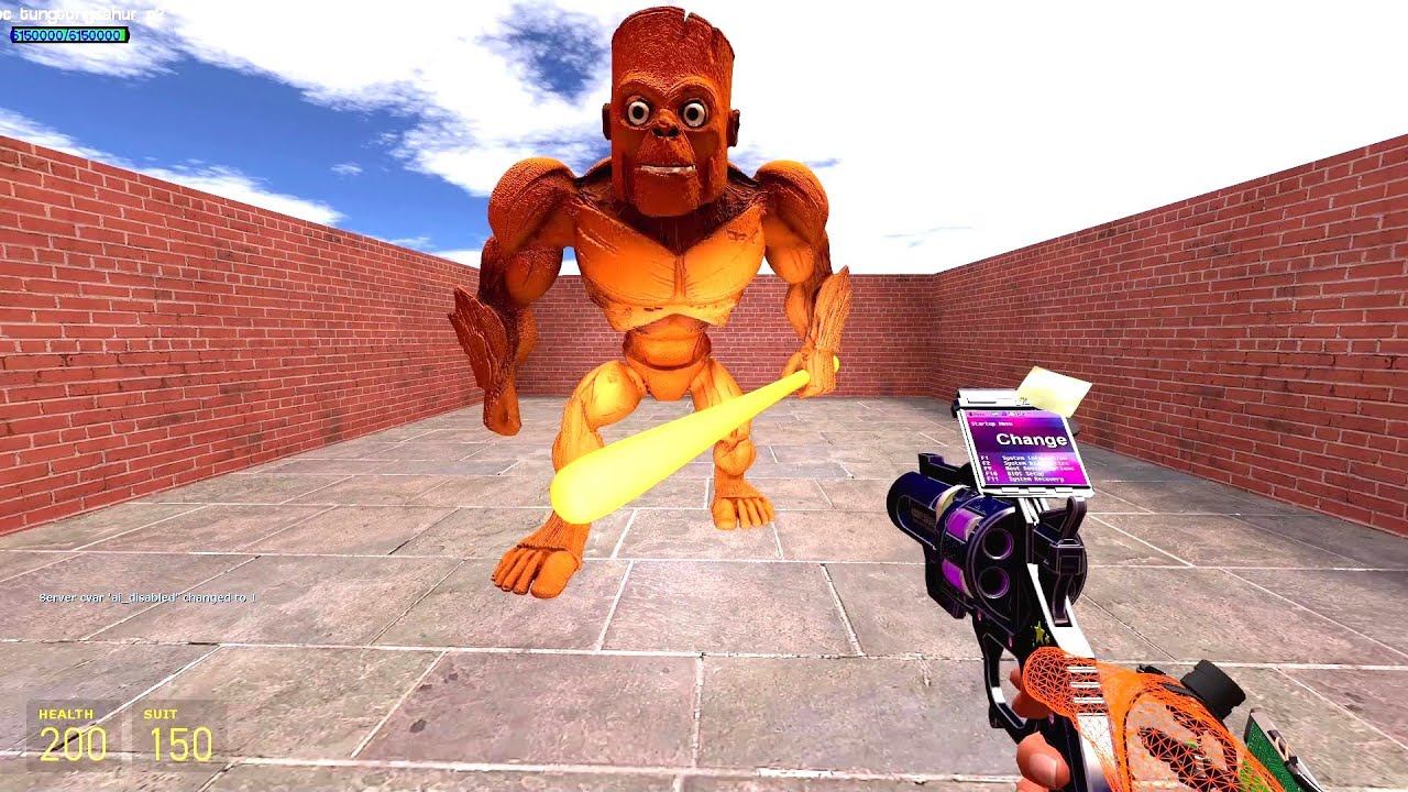 Злой Тунг Тунг Тунг Сахур Выживание в Лабиринте