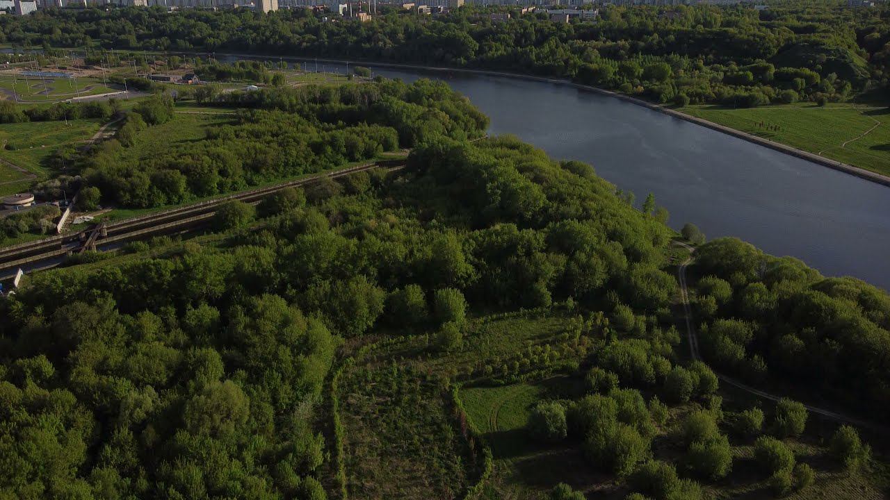 Парк Коломенская и набережная Курьяново