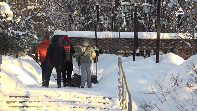 Зимний субботник Набережная верхнего озера смотреть онлайн
