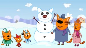 Три кота.Три кота больше путише. Часть 9. Игры для детей. мультик три кота.