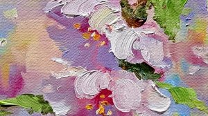 _Запах весны_ живопись маслом _