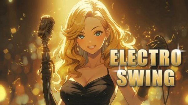 Electro Swing BGM_ HEAR the DIVA! 🎤 Powerful Vocal Mix for Work & Mood Boost