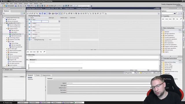 Hegamurl - 016 - TIA Portal - Analog Processing. NORM_X and SCALE_X