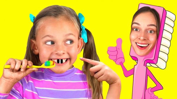 Чистим зубки + Узнаем полезные привычки!