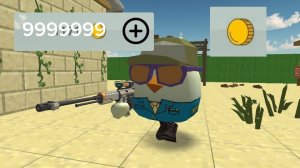 Заработал 1000 монет за 1 игру!!!  Как заработать куча монет в чикен ган? 1 часть