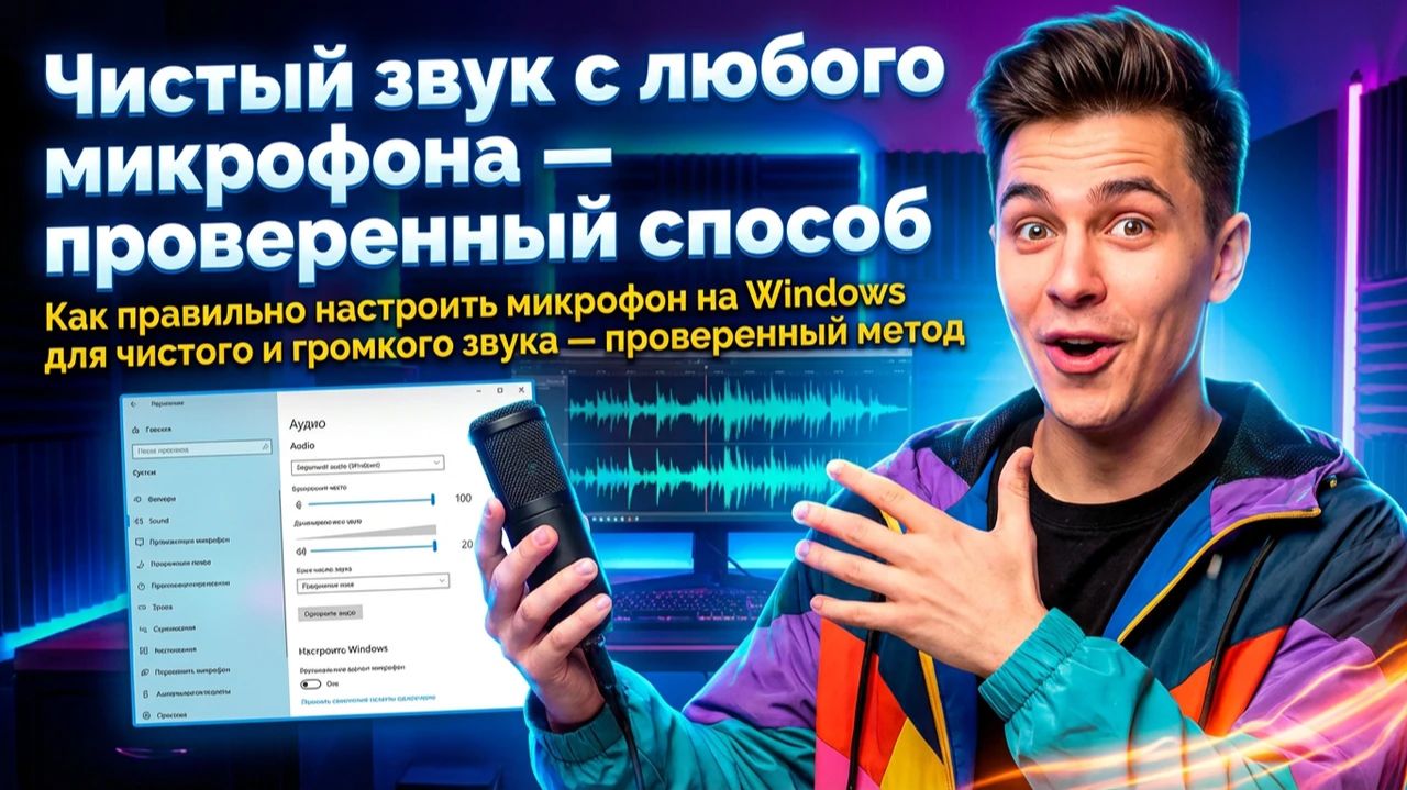 Как правильно настроить микрофон для чистого и громкого звука — проверенный метод смотреть онлайн