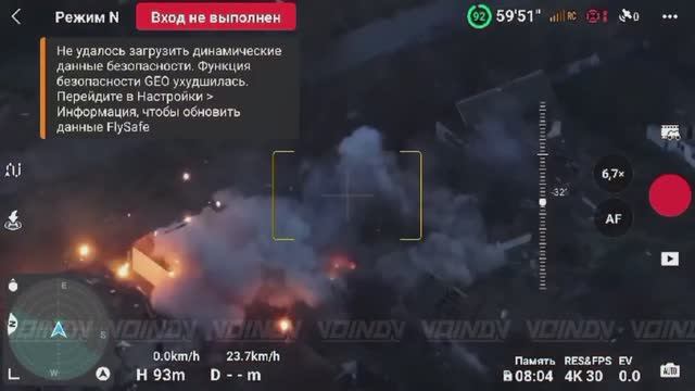 🔥Операторы БпЛА группировки войск "Восток" продолжают уничтожение врага в районе н.п. Зализничное смотреть онлайн